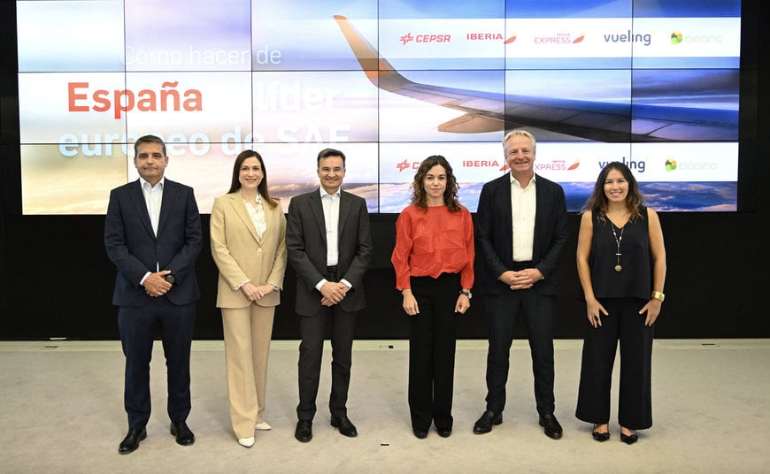 CEPSA, IBERIA, IBERIA EXPRESS, VUELING Y BIOCIRC PROMUEVEN EL SAF COMO PROYECTO DE PAÍS PARA LIDERAR EL TRANSPORTE AÉREO SOSTENIBLE